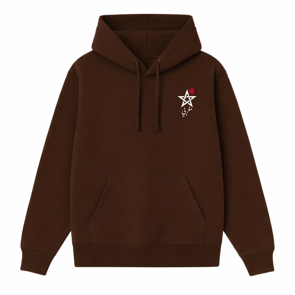 Hoodie Maghribi Amazigh — Racines du Maroc